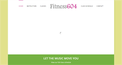 Desktop Screenshot of fitness604.com
